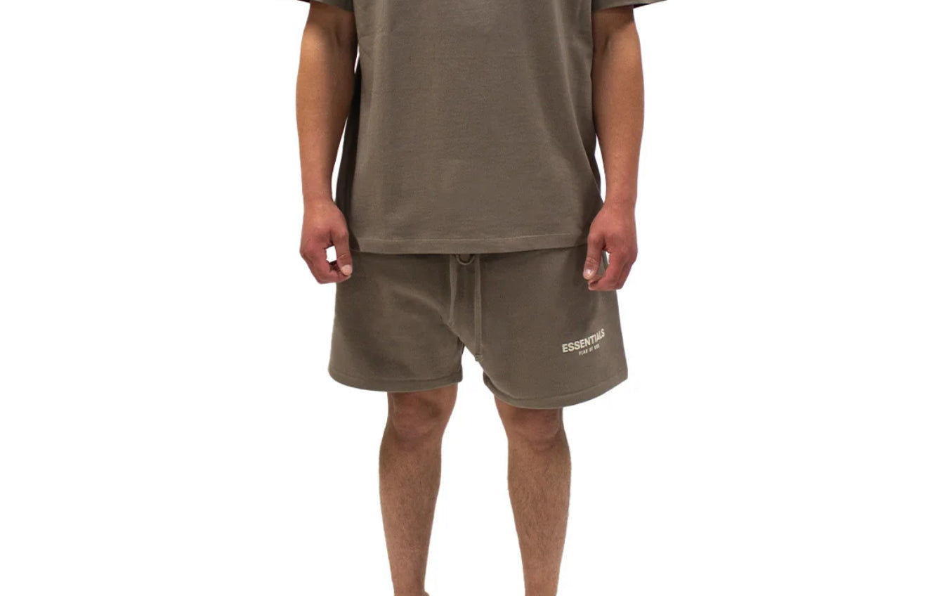 Fear of God Essentials Shorts – Desert Taupe | Deadstock Streetwear Essential