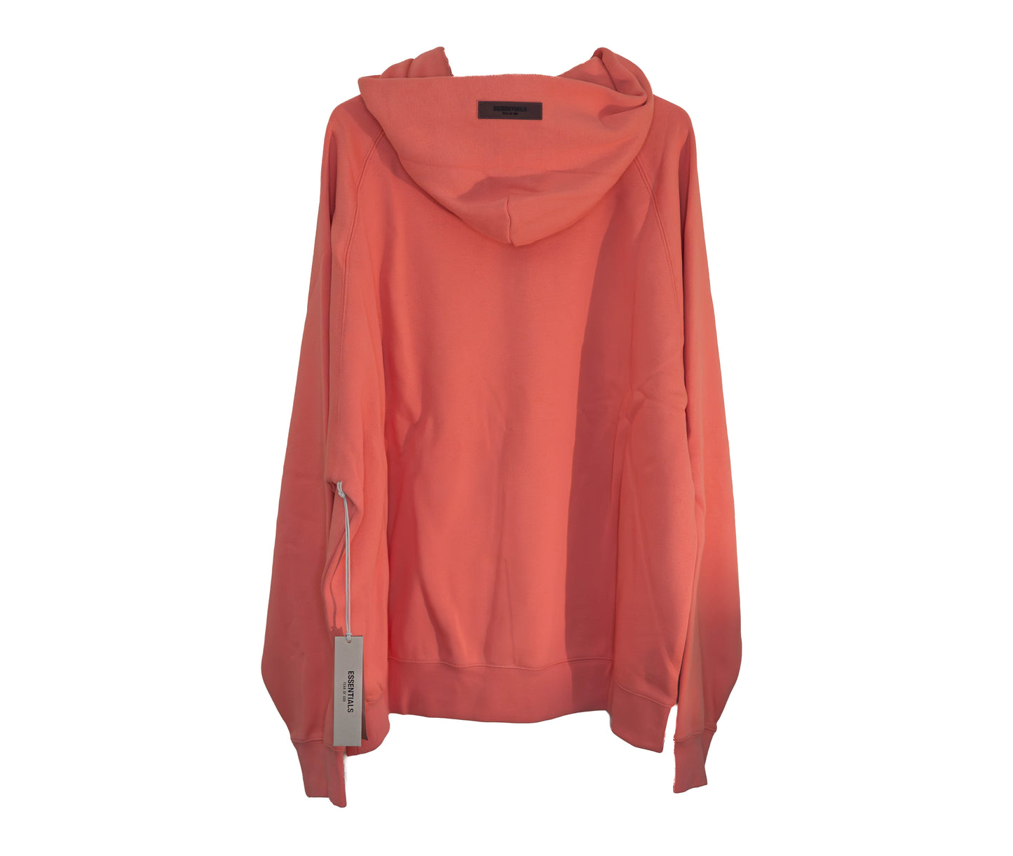 Fear of God Essentials Hoodie – Coral – Deadstock