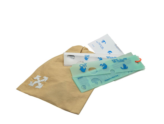 OFF-WHITE Face Mask Tie – Brown (Deadstock)