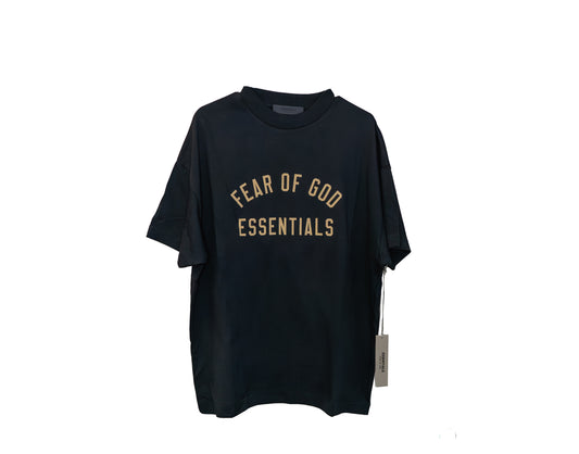 Fear of God Essentials Black Crewneck Tee