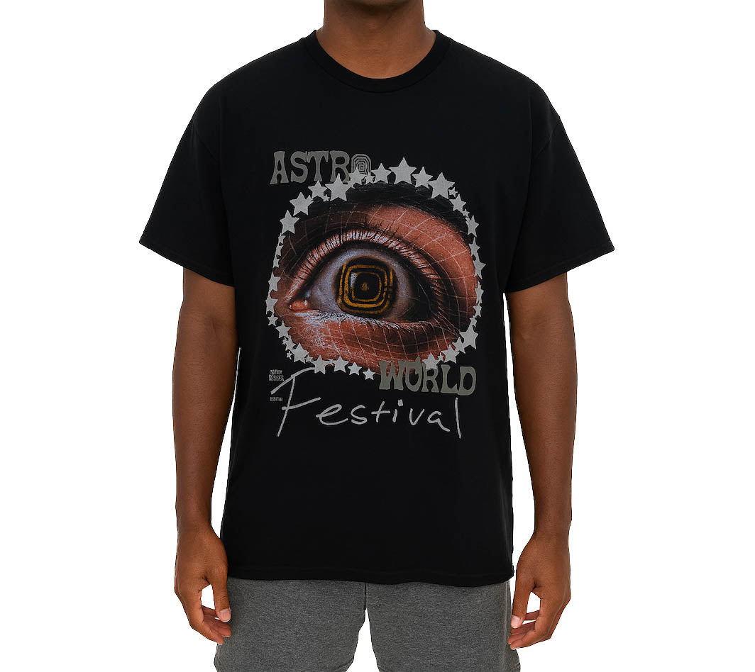 Travis Scott Astroworld Festival (2021) T-Shirt – Black