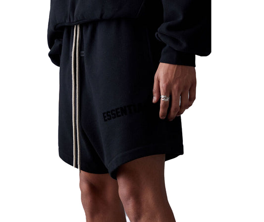 Fear of God Essentials Shorts – Jet Black | Deadstock Streetwear Staple