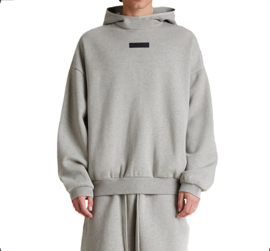 Fear of God Essentials Hoodie in the “Dark Heather” Colorway