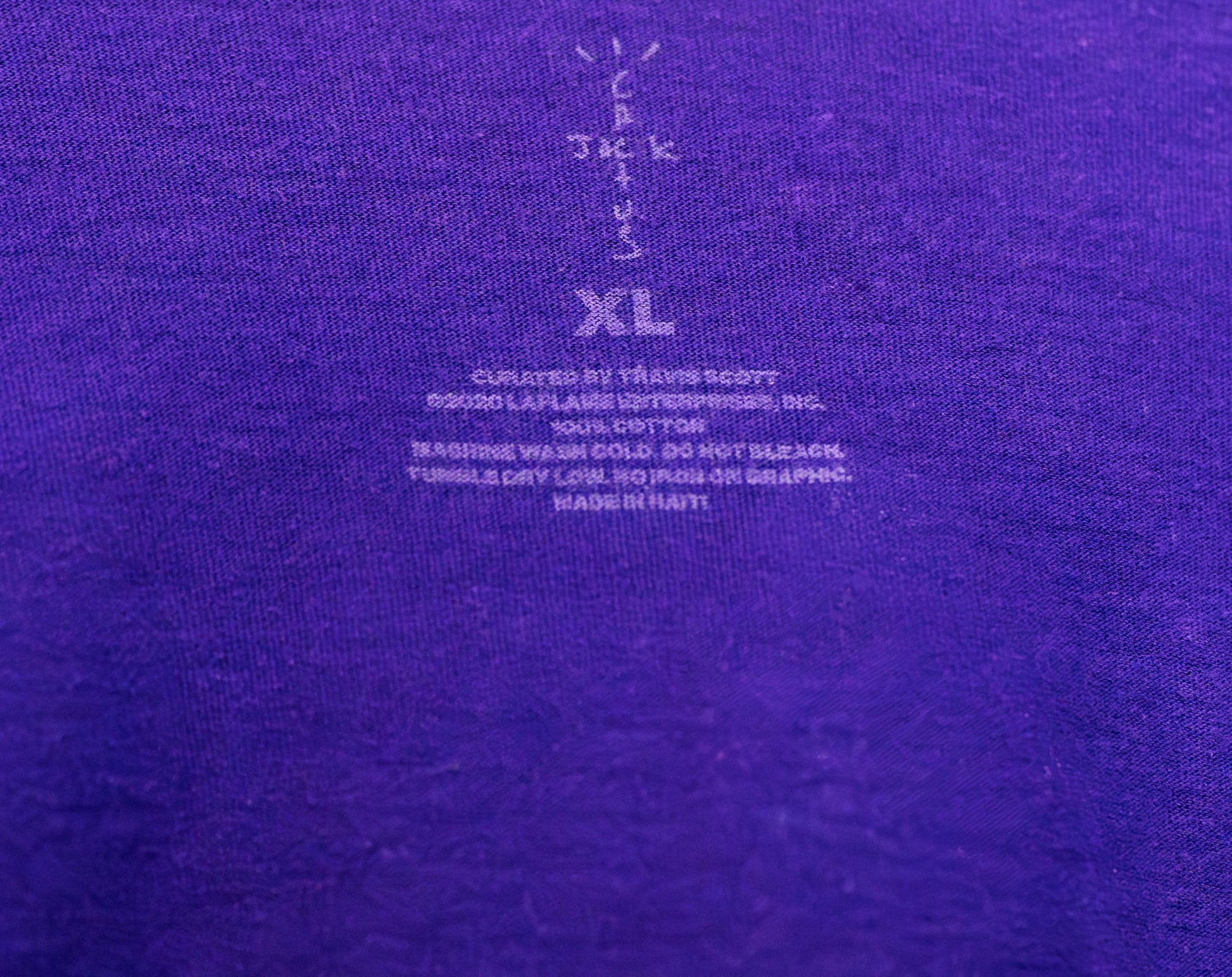Travis Scott x McDonald’s “Cactus Jack” Tee – Purple