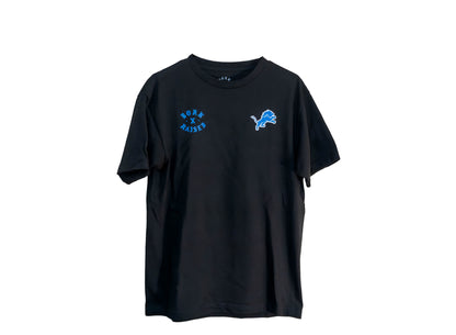 Born x Raised x Detroit Lions Tee – Black – Size M
