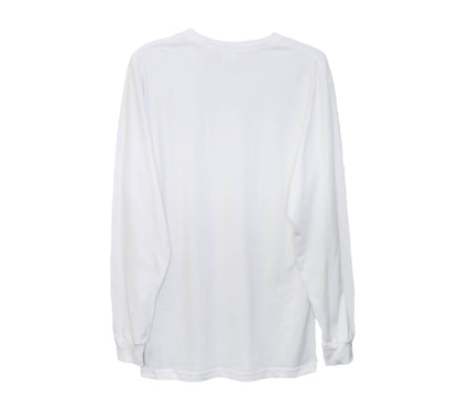 Supreme White Long Sleeve Tee – Authentic Minimal Streetwear