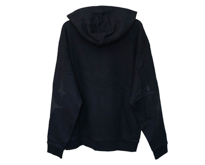 Black-Scale “BS” All Star Hoodie – Black - Large - New