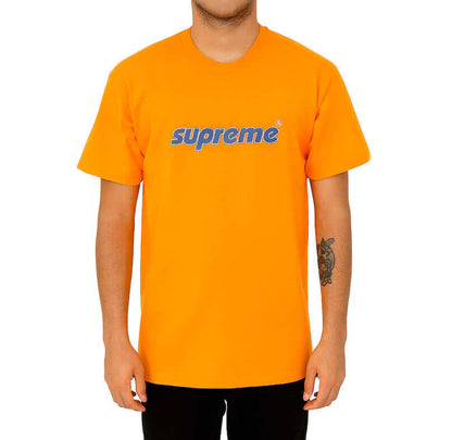 Supreme Pinline Tee Orange SS22 – Classic Logo Graphic
