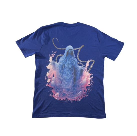 G WEST Royal Blue “Reaper” Graphic Tee