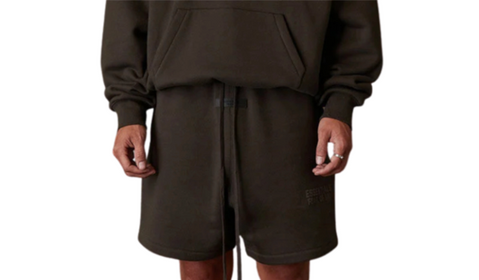 Fear of God Essentials Off-Black Shorts