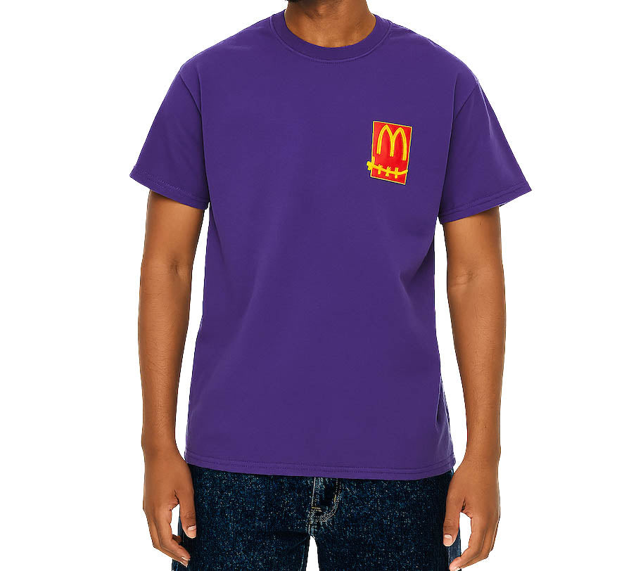 Travis Scott x McDonald’s “Cactus Jack” Tee – Purple – Gently Used