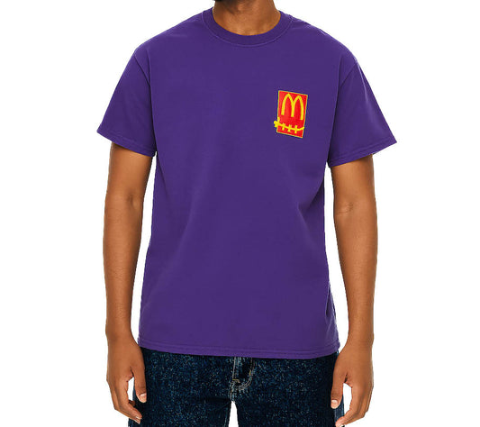 Travis Scott x McDonald’s “Cactus Jack” Tee – Purple – Gently Used