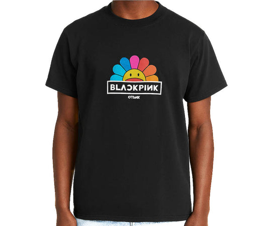BLACKPINK x Takashi Murakami Rainbow Flower Tee | Deadstock Limited Edition