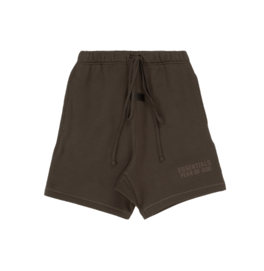 Fear of God Essentials Off-Black Shorts